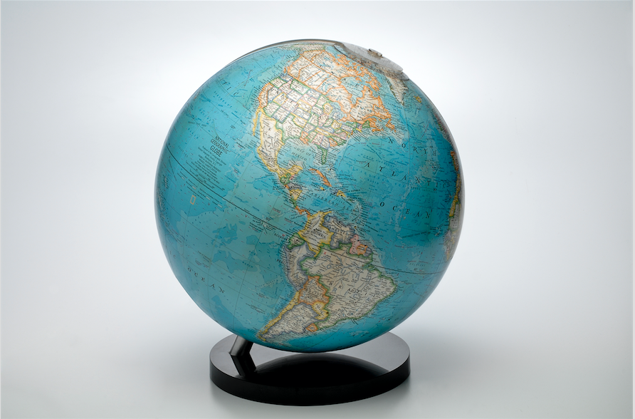 globe on stand - Global Autism Awareness Project