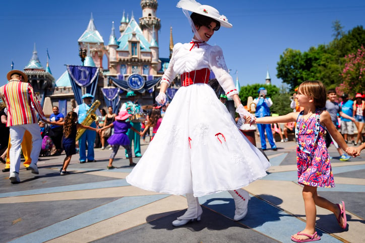 child with autism at disney land