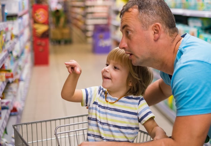 child with autism pointing expressive language