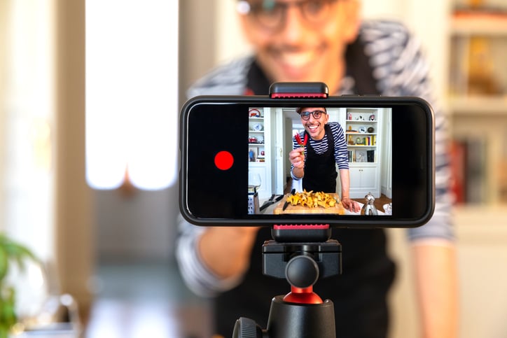 influencer-filming-a-cooking-video
