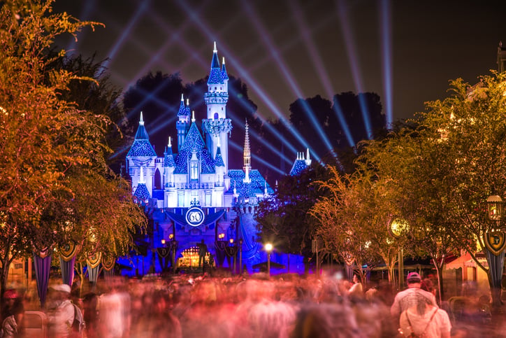 Disney World at Night