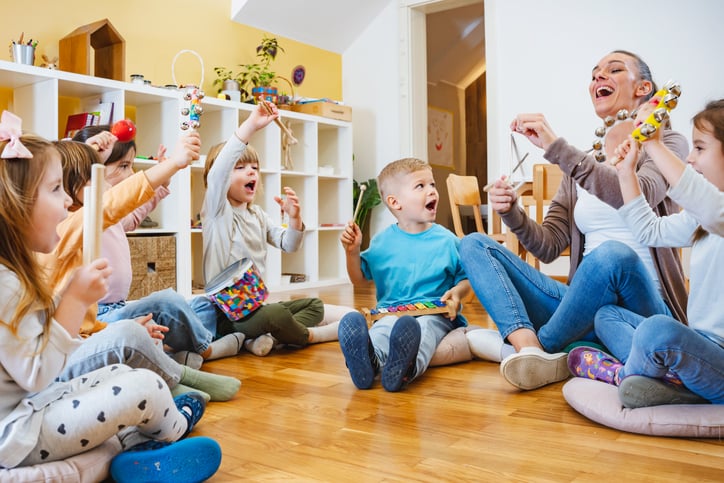homeschooling music class co-op children with autism