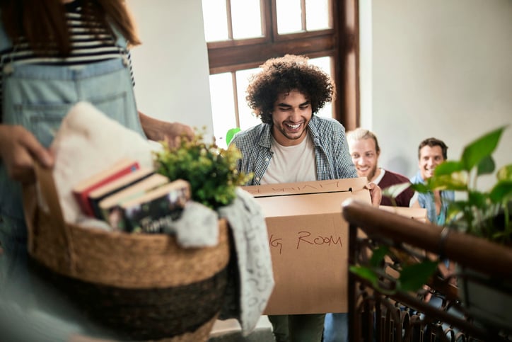 moving into a new home
