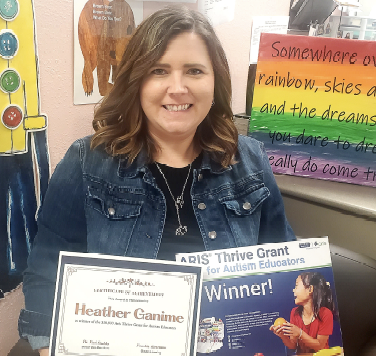 Heather Ganime — ARIS Thrive Grant recipient